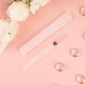 Single Czech Glass Nail File in Hard Case