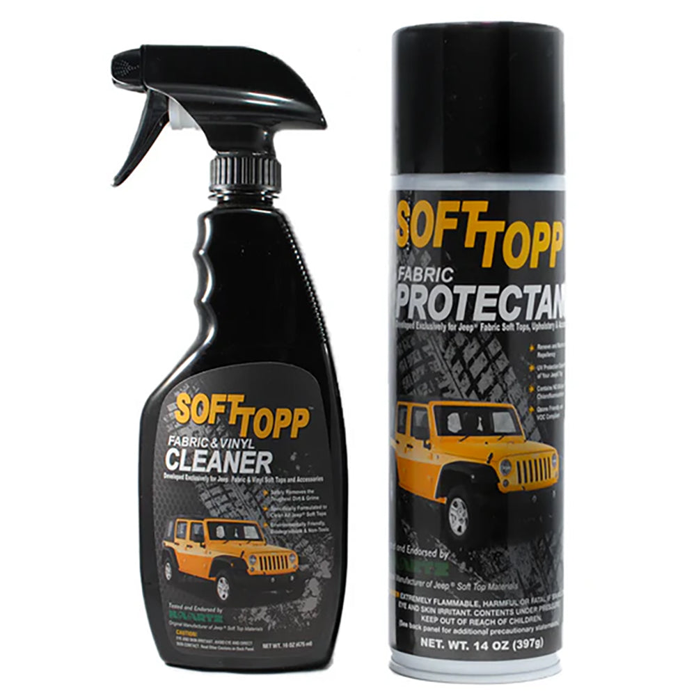 SoftTopp Jeep Fabric Top Cleaner & Protectant Kit