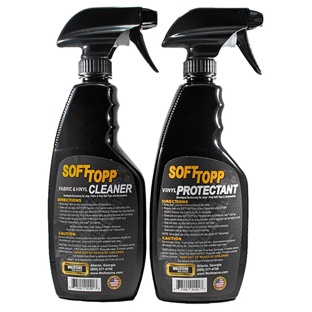 SoftTopp Jeep Vinyl Top Cleaner & Protectant Kit