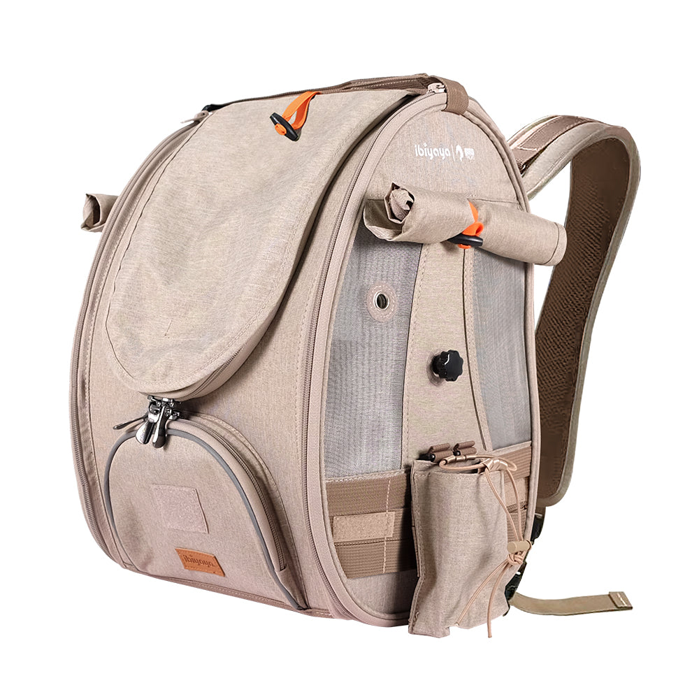 Ibiyaya BirdTricks TrackPack for Birds, Patented Bird Carrier Backpack with Perch, Airline Approved