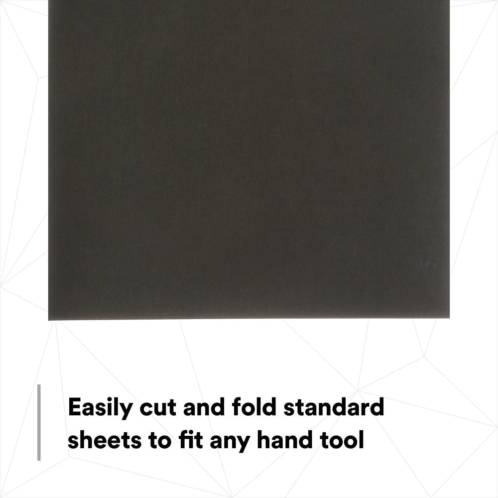 3M Wetordry Sandpaper, 02036 - 600 grit, 9" x 11" (50 sheets)