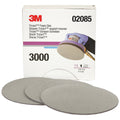 3M Trizact Hookit Foam Sanding Discs, 02085 - 3000 grit, 6" (box of 15)