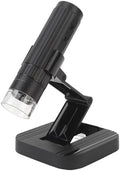 1000X USB Digital Microscope, 1080P HD 8 LED Handheld Microscope Camera with One Record for Circuit Board Portable and Rechargeable, Expand View on Computer