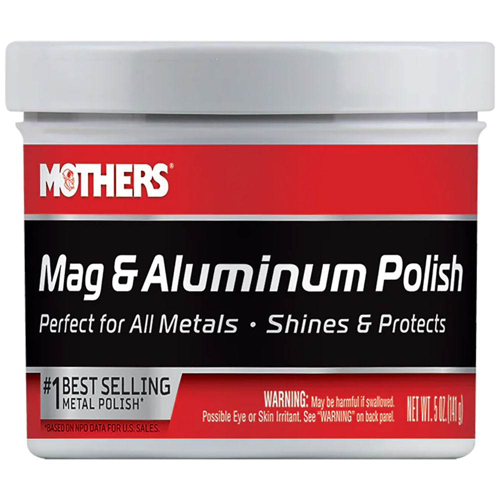 Mothers Mag & Aluminum Polish, 05100 - 5 oz.