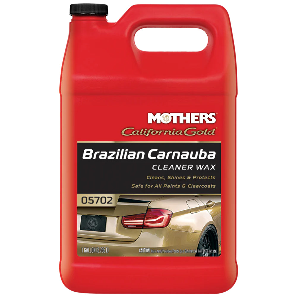 Mothers California Gold Brazilian Carnauba Cleaner Wax, 05702 - 1 gal.