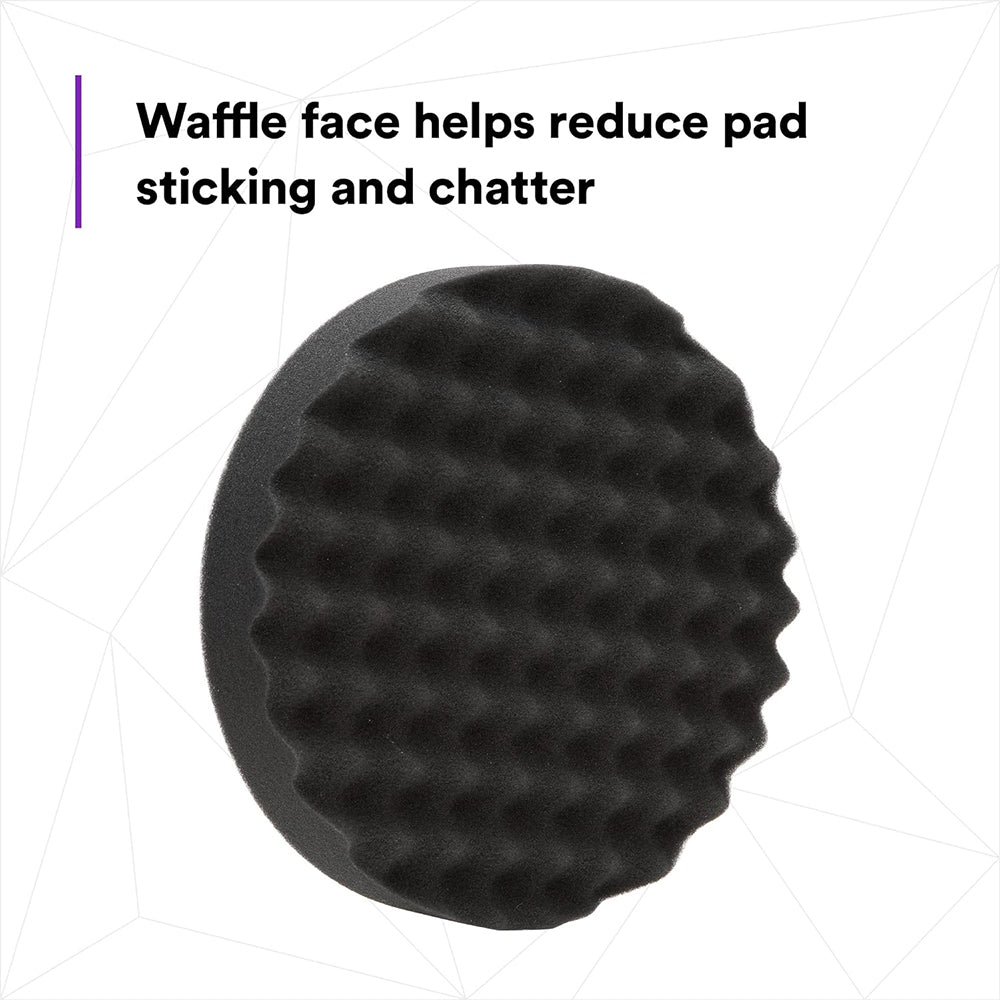 3M Perfect-It Foam Polishing Pad, 05738 - 8", Black