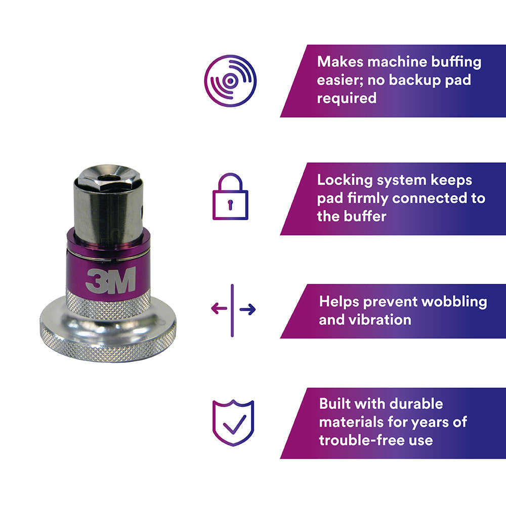 3M Quick Connect Adapter for Rotary Polishers, 05752 - 5/8"