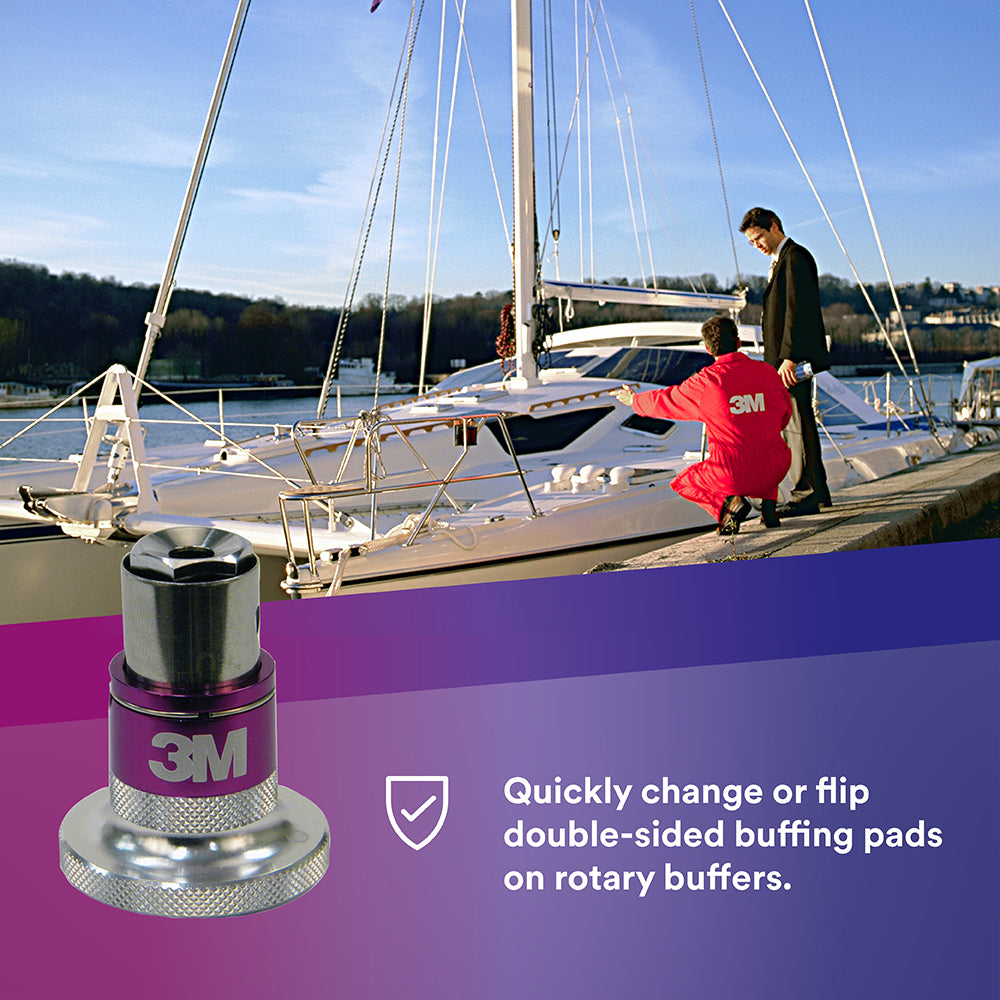3M Quick Connect Adapter for Rotary Polishers, 05752 - 5/8"