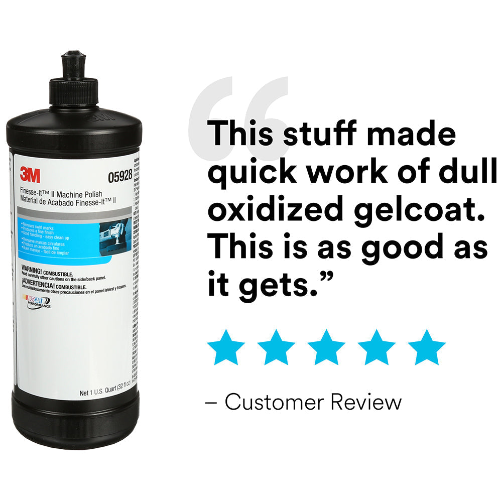 3M Finesse-It II Machine Polish, 05928 - 32 oz.