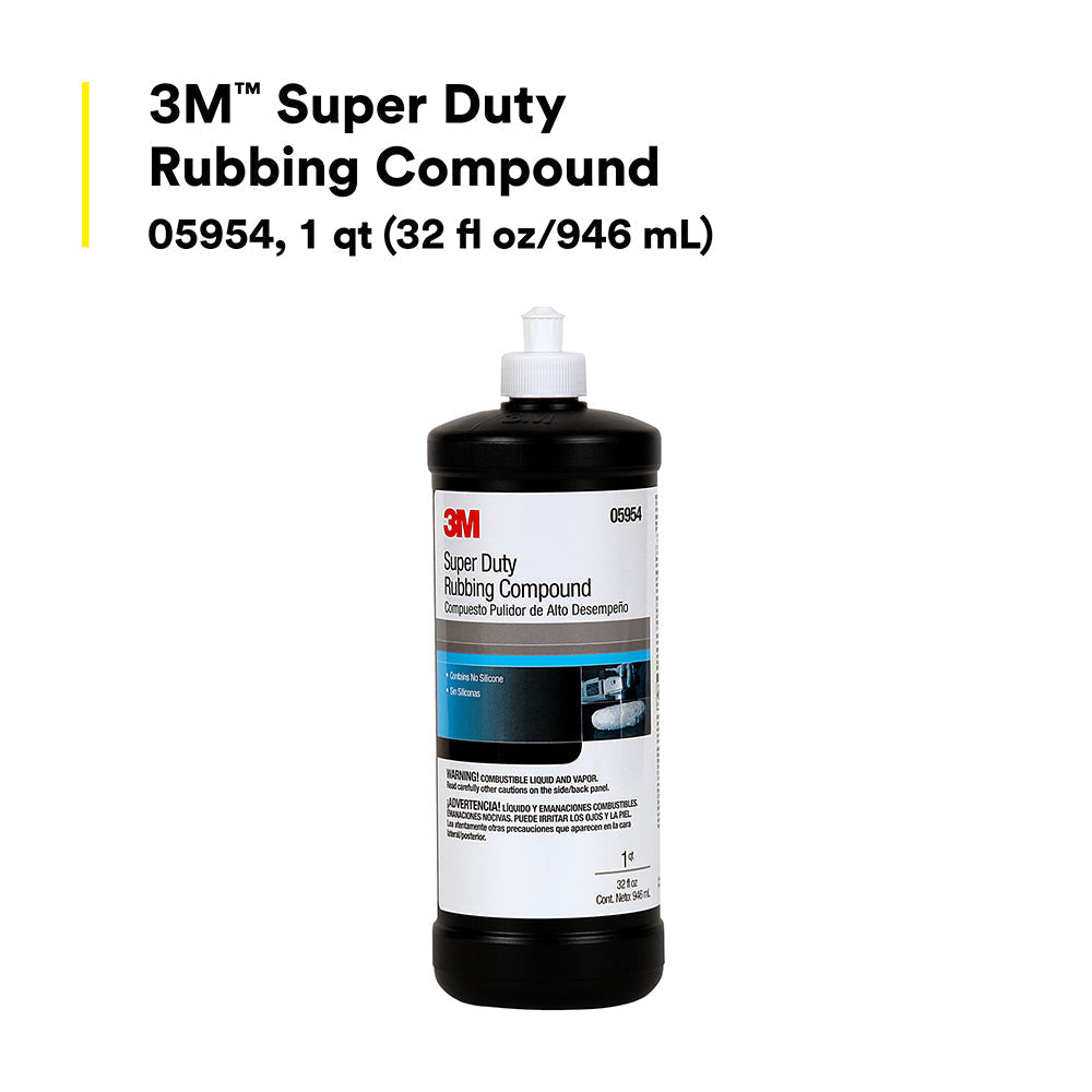 3M Super Duty Rubbing Compound, 05954 - 32 oz.