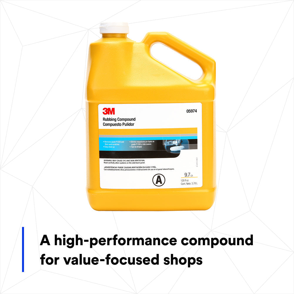 3M Perfect-It II Rubbing Compound, 05974 - 1 gal.