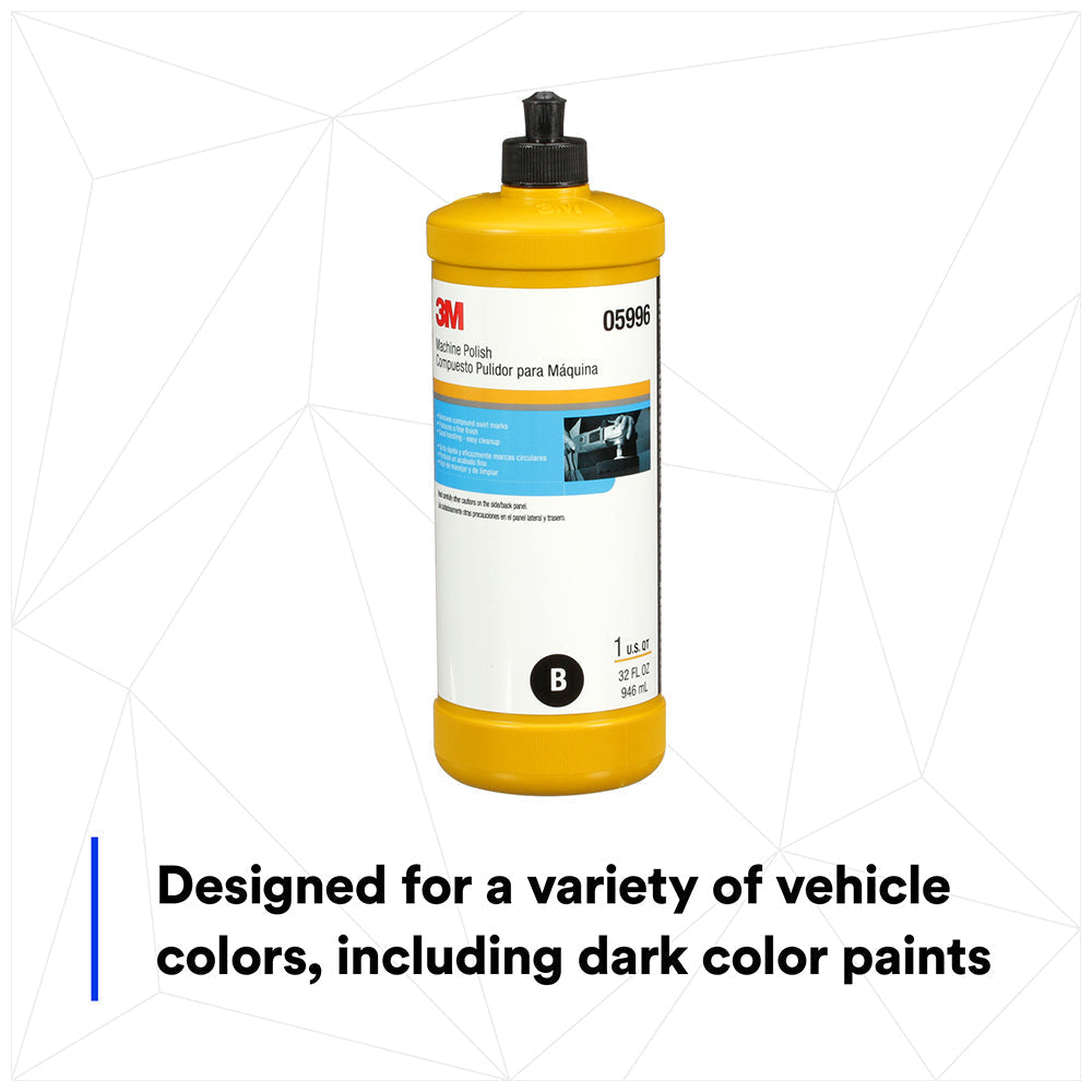 3M Machine Polish, 05996 - 32 oz.