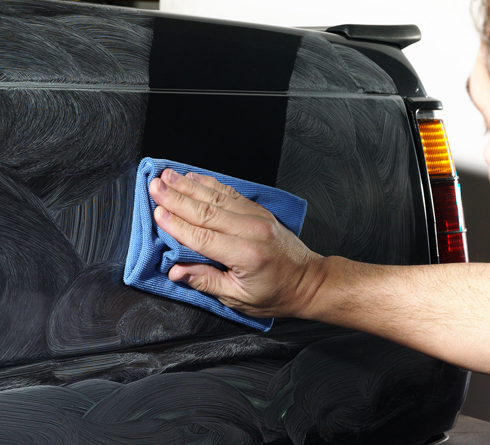 3M Perfect-It Show Car Detailing Cloths, 06020 - 12" x 14", Blue (6 pack)