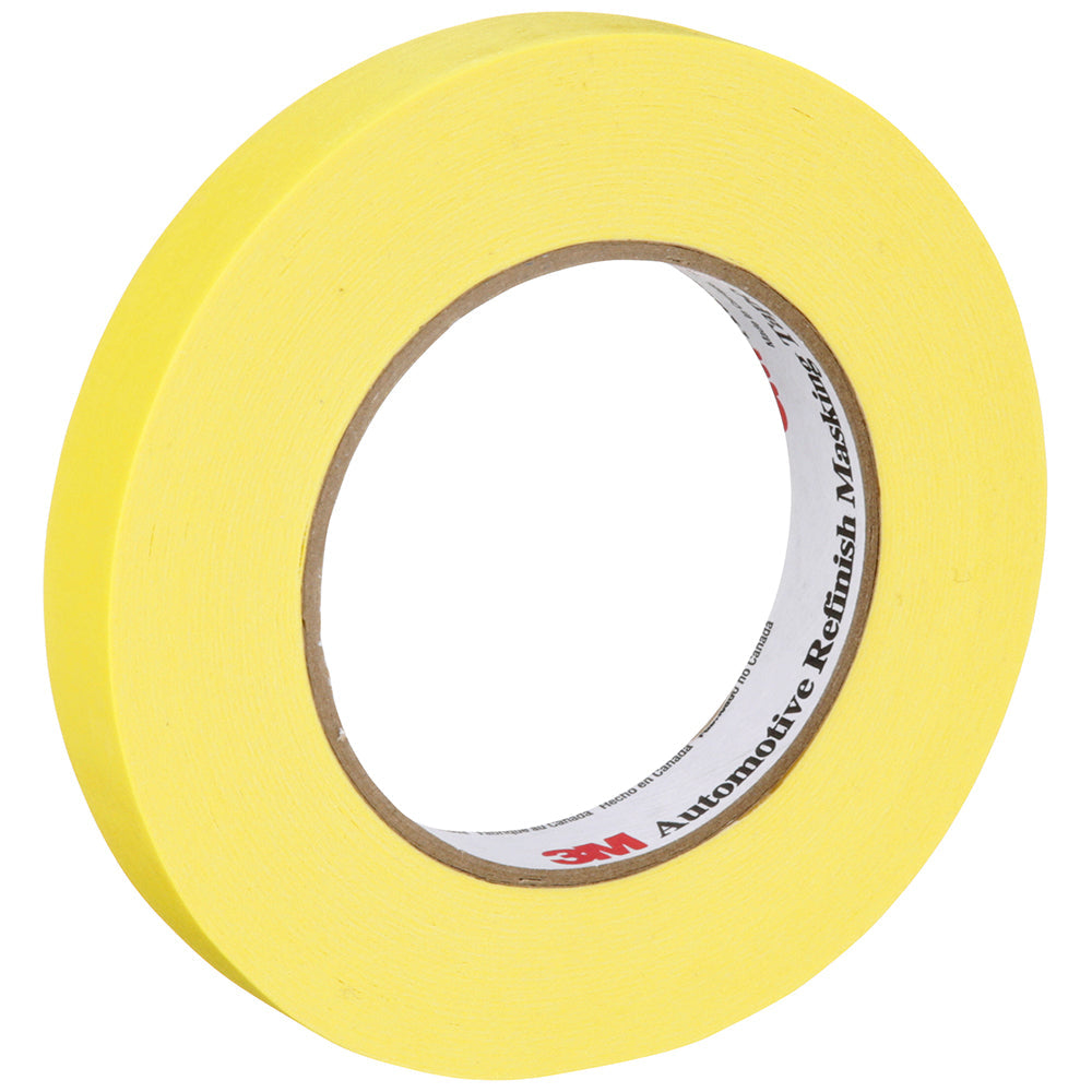 3M Automotive Refinish Masking Tape, 06652 - 18mm x 55m