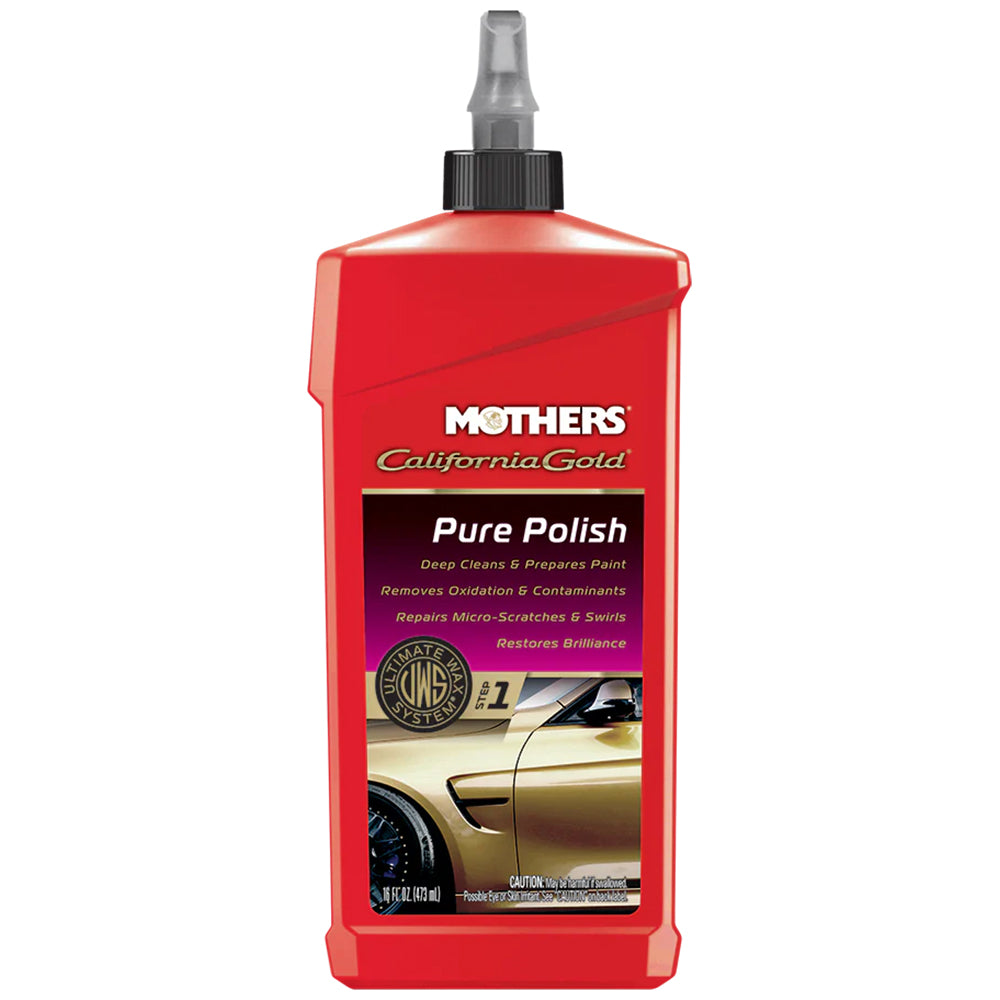 Mothers California Gold Pure Polish, 07100 - 16 oz.
