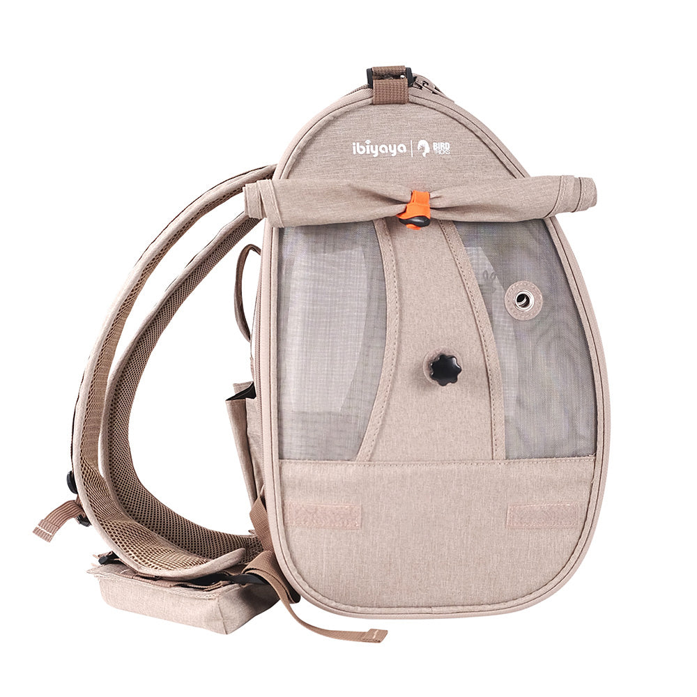 Ibiyaya BirdTricks TrackPack for Birds, Patented Bird Carrier Backpack with Perch, Airline Approved