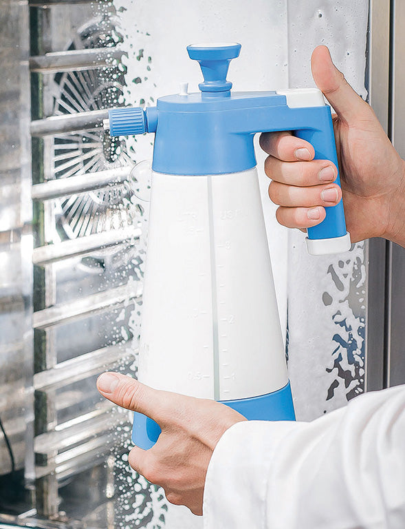 Kwazar Venus Pro+ Foamer Compression Sprayer - 2.0 Liter, Blue