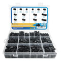 1230Pcs Electrical Outlet ABS Spacers,ID 3.2mm 4.2mm OD 3mm 5mm 6mm 8mm 10mm 12mm 15mm,Spacer Assortment Kit,Without Threaded,Switch and Receptacle Spacers for M3 M4 Screws