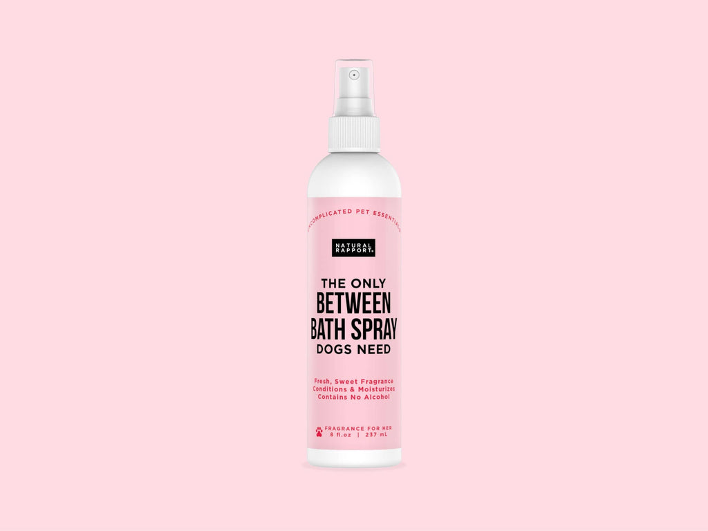 Natural Rapport - The Only Between Bath Spray Dogs Need - Floral & Coconut