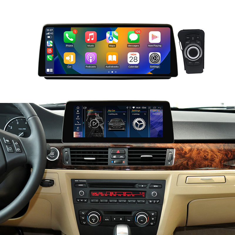 10.25'' 3 Series E90 LHD 2005-2012 BMW Android Auto Screen | Wireless Carplay | 8+64GB
