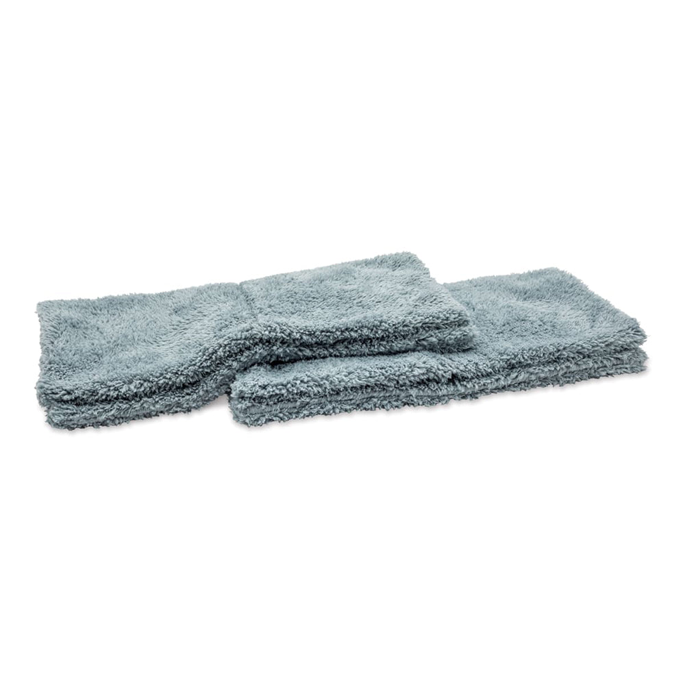 Griot's Garage Microfiber Plush Edgeless Wash Cloths - 12" x 12" (2 pack)
