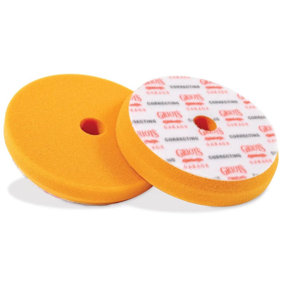 Griot's Garage Foam Correcting Pad - 5.5", Orange (2 pack)