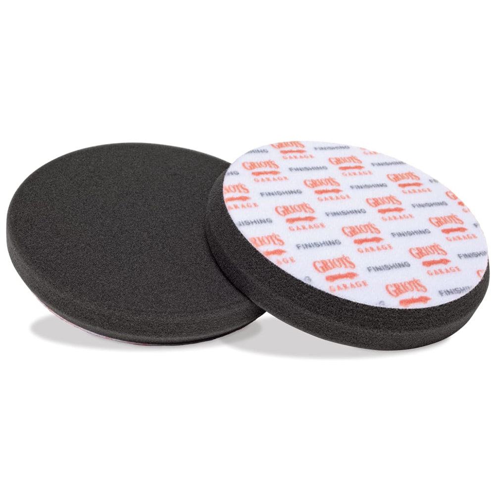 Griot's Garage Foam Finishing Pads - 5.5", Black (2 pack)
