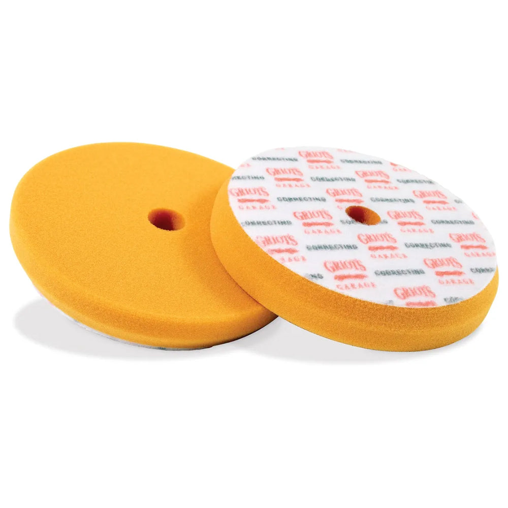 Griot's Garage Foam Correcting Pad - 6.5", Orange (2 pack)