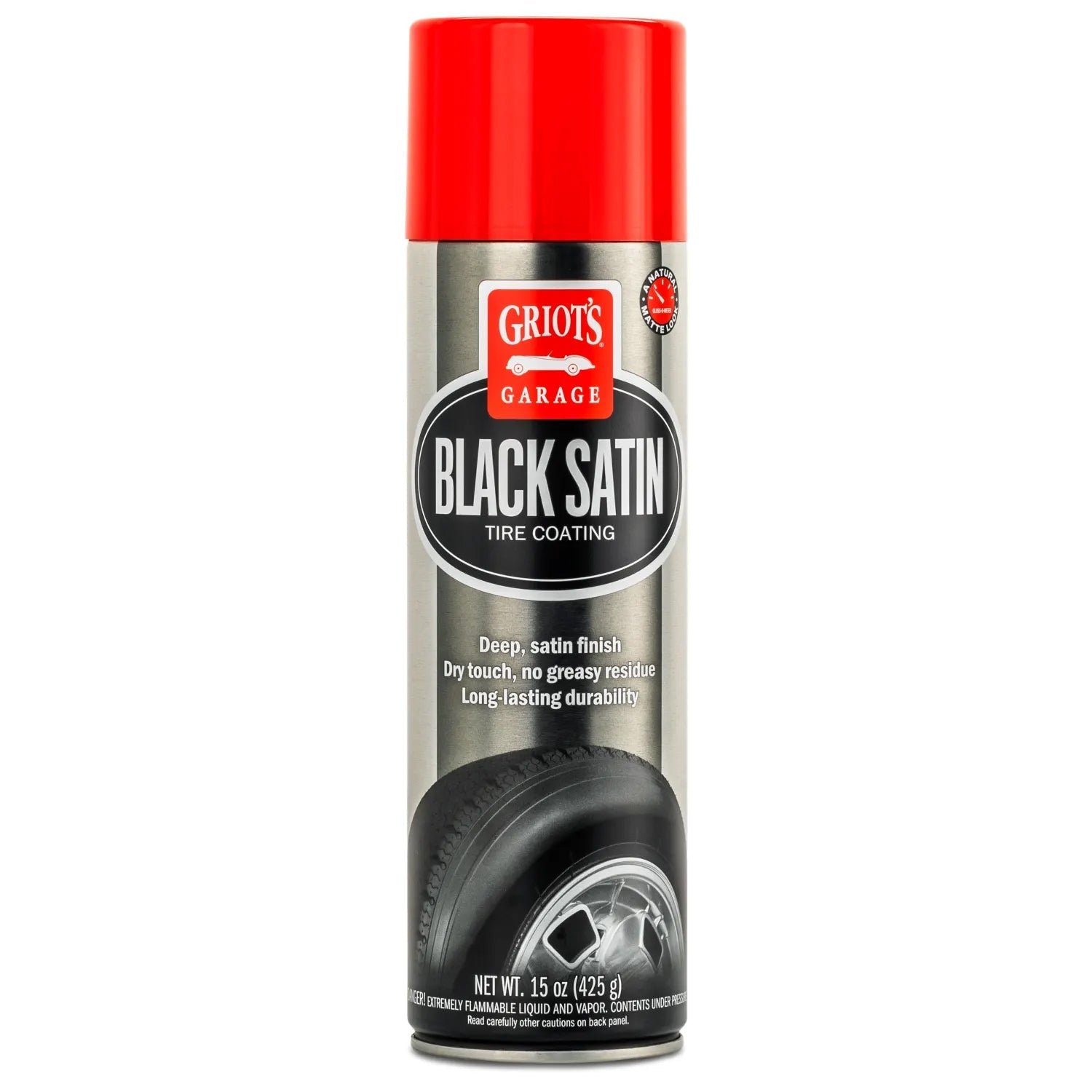 Griot's Garage Black Satin Tire Coating - 15 oz.