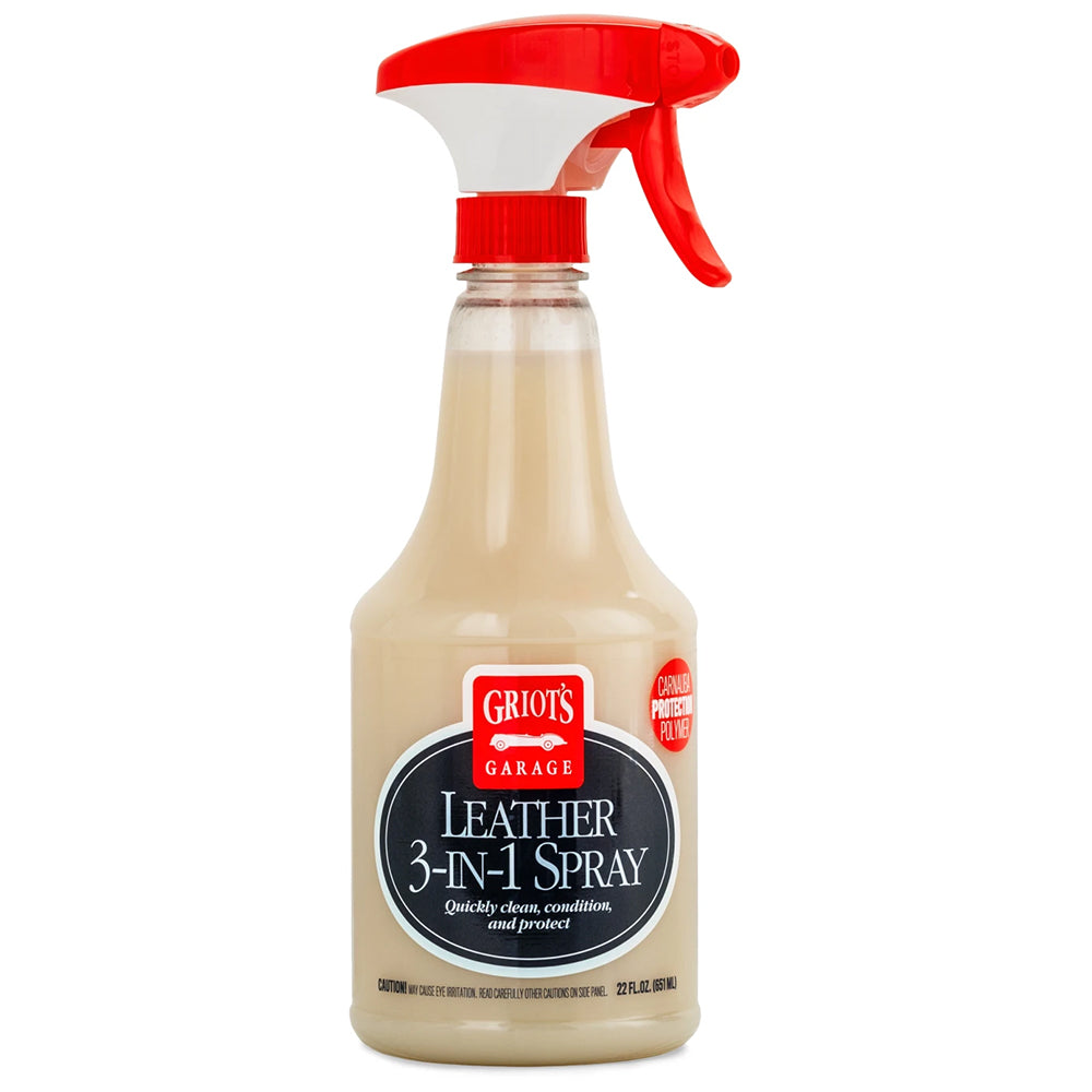 Griot's Garage Leather 3-in-1 Spray - 22 oz.