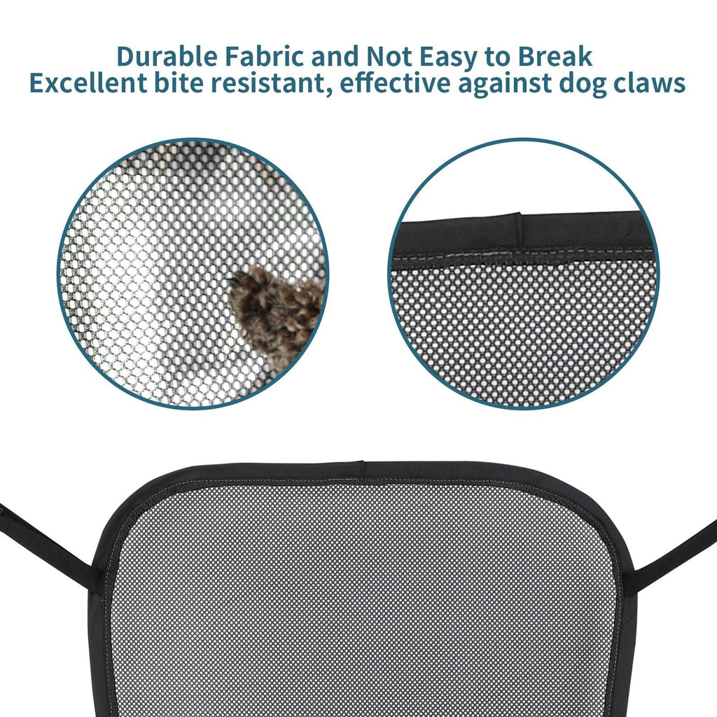 PETSFIT Dog Car Barrier Vehicle Pet Barrier Backseat Mesh
