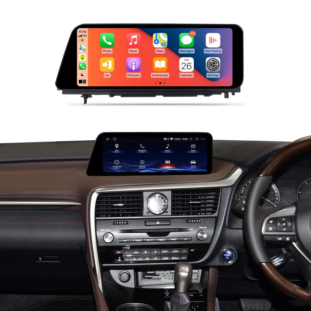 12.3" RX 2016-2019 RHD Lexus Android Screen | Wireless Carplay | 8+64GB