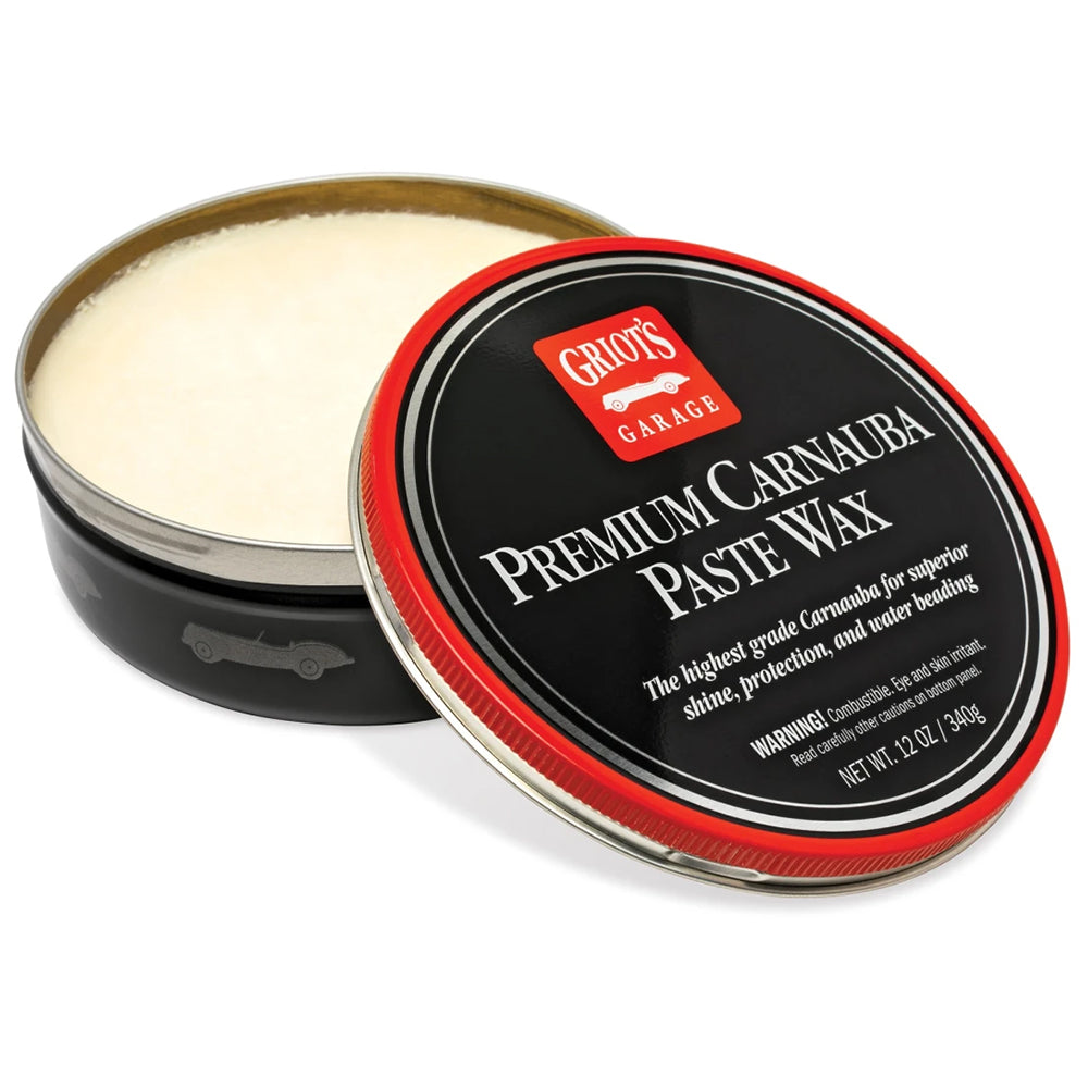Griot's Garage Premium Carnauba Paste Wax - 12 oz.