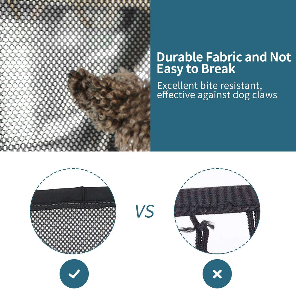 PETSFIT Dog Car Barrier Vehicle Pet Barrier Backseat Mesh