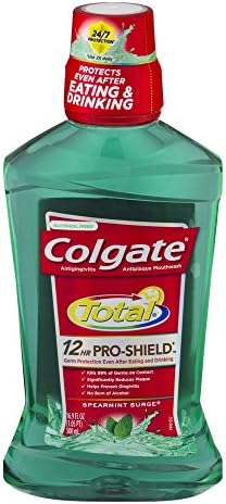 12 Hour Pro-Shield - Spearmint Surge - Net Wt. 16.9 FL OZ (500 mL) Per Bottle - Pack of 3 Bottles