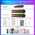 BMW X3 F25 X4 F26 2012-2017 Ambient Lighting | Dynamic Rainbow