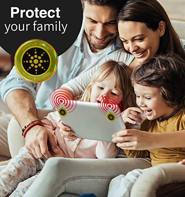 12 Pcs Stickers Blocker Neutralize Shield Protection for Cell Phones cased and Electronic Devices WiFi 5G Tablets Laptops Computers TV Monitors