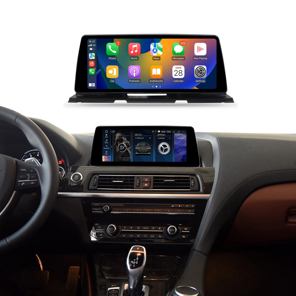 10.25'' 6 Series F06 F12 F13 2010-2016 BMW Android Auto Screen | Wireless Carplay | 8+64GB