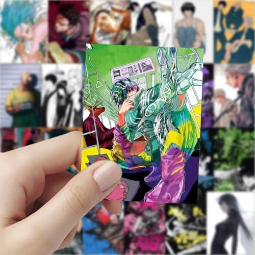 120pcs Anime Sakamoto Days Stickers Waterproof Stickers for Guitar Water Bottle Luggage Skateboard Sticker Gift for Boys Girls and Fans