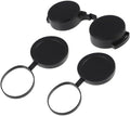 10x42 Optics Binocular Caps,Eyepiece Cover Binoculars,Objective Lens Cap Binoculars,Objective Lens Caps Rubber Waterproof Binoculars Protective Covers