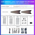 Fit 2014-2020 Ambient Lighting Interior Kit | Galaxy Pattern