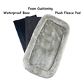 Gold Series Big Apple Plush Replacement Faux Fleece Pad with Plywood Base - 19X10"