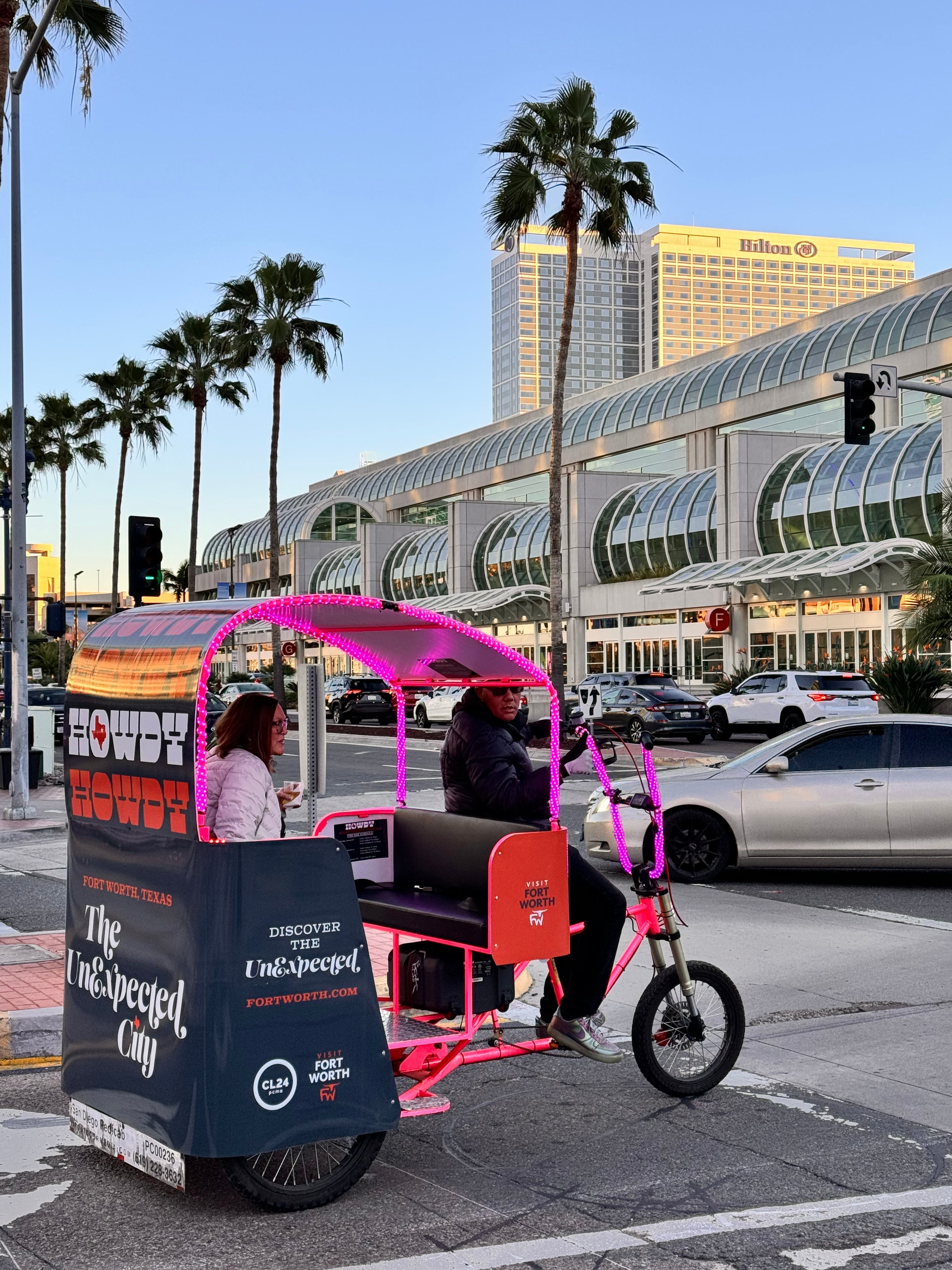 Electric Six-Seater Pedicab -Class 2 E-Bike