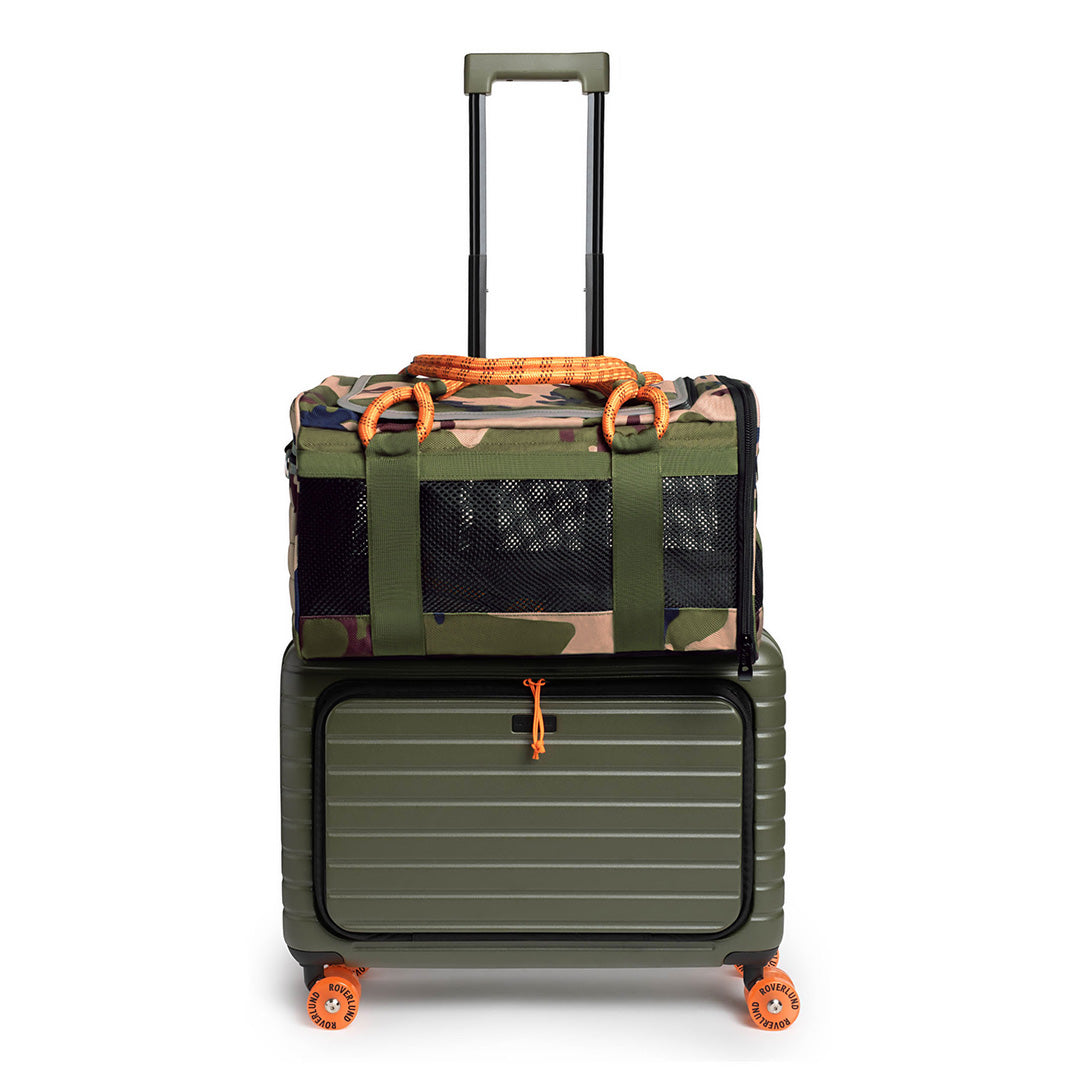 READY-TO-ROLL CARRY-ON SUITCASE