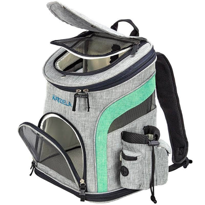 Katziela Voyager Airline Compliant Backpack For Dogs and Cats