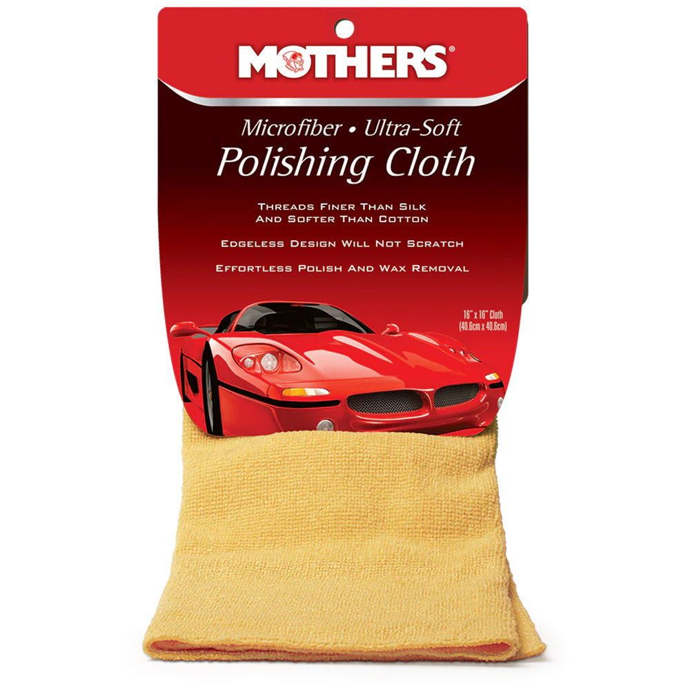 Mothers Microfiber Ultra-Soft Polishing Cloth, 155200