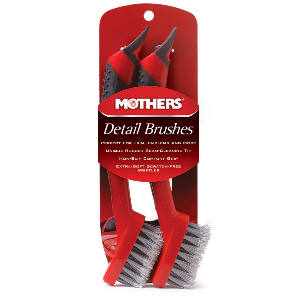 Mothers Detail Brushes, 156200 (2 pack)