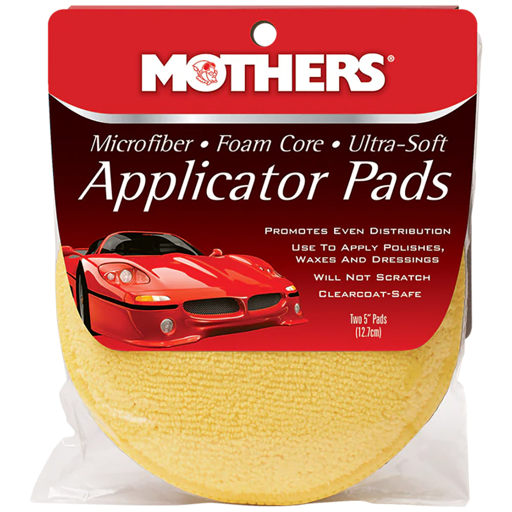 Mothers Microfiber Applicator Pads, 156500 (2 pack)