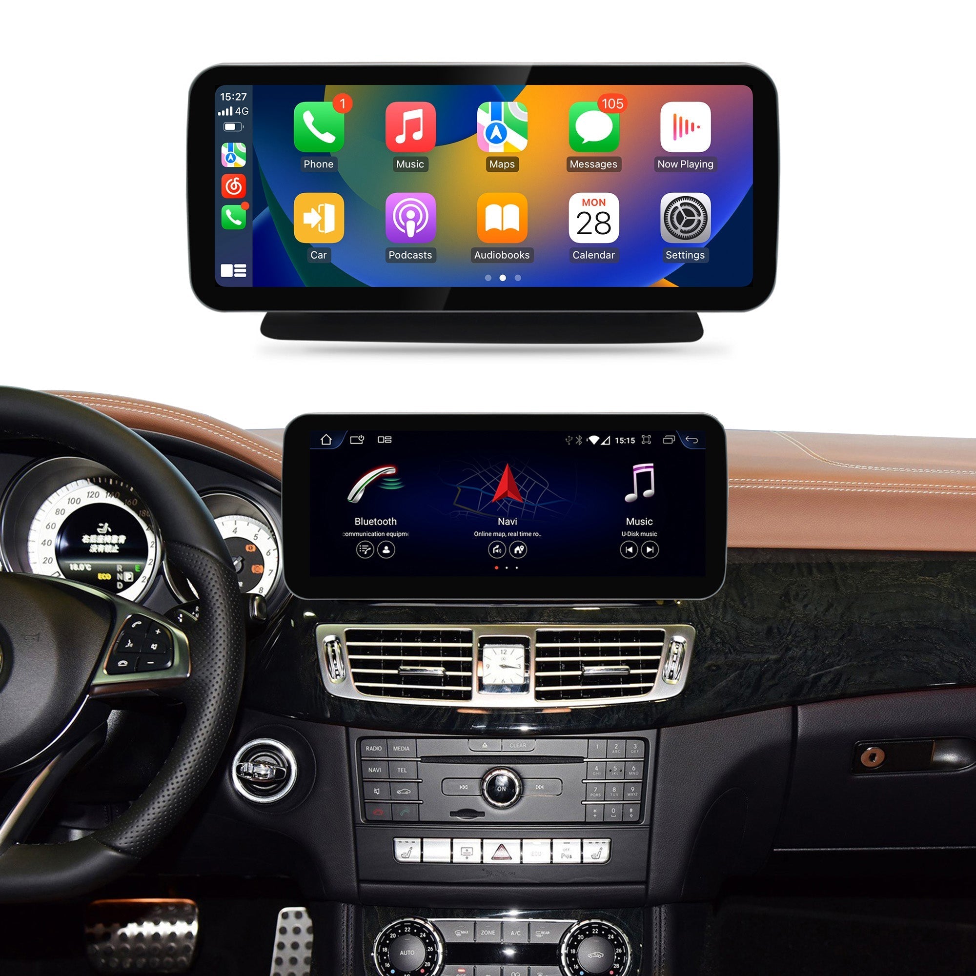 12.3 Inch CLS C218 Radio Android Auto Carplay Screen Multimedia