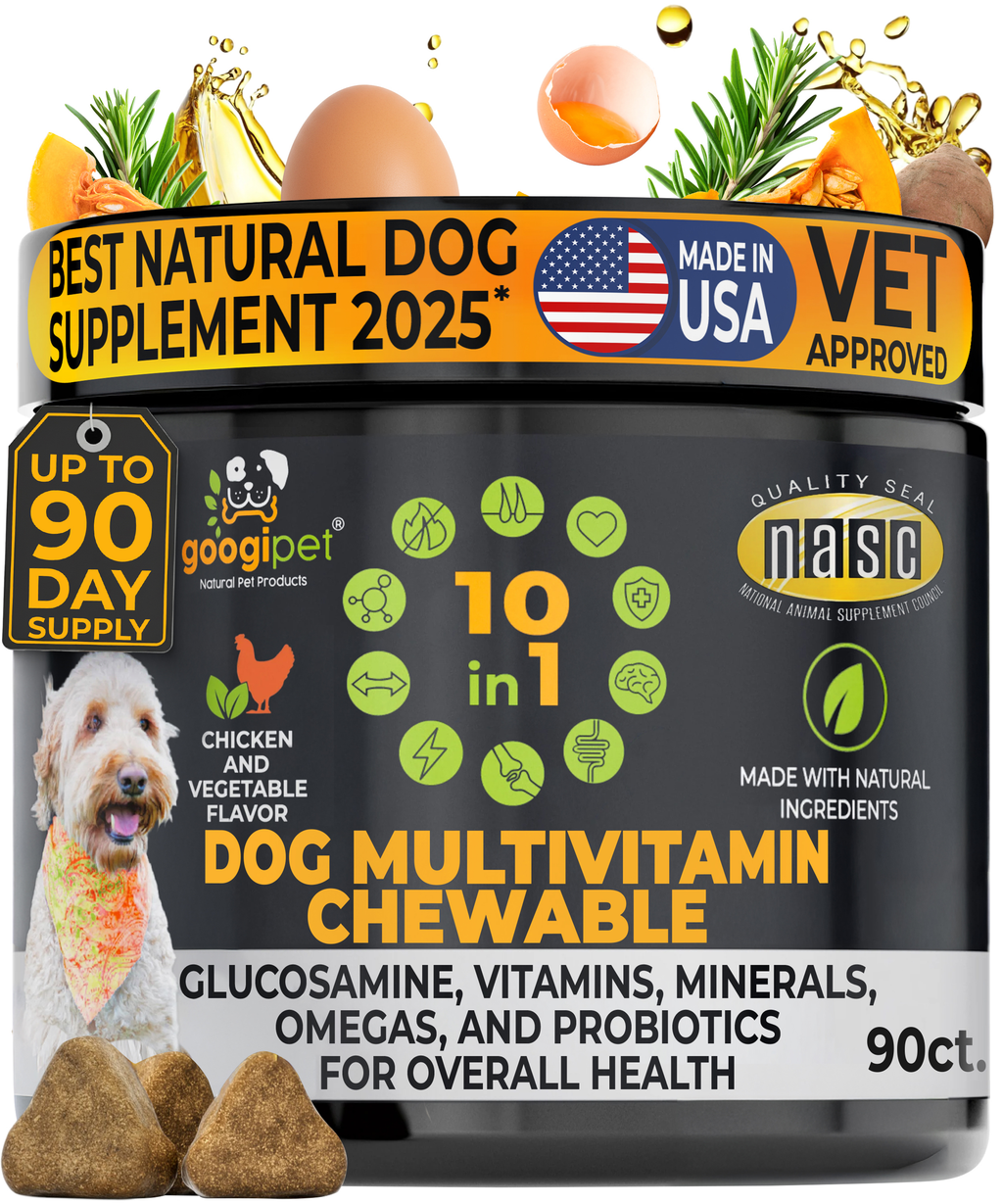 Googipet 10 in 1 Multivitamin Chews for Dogs (Chicken Flavor)